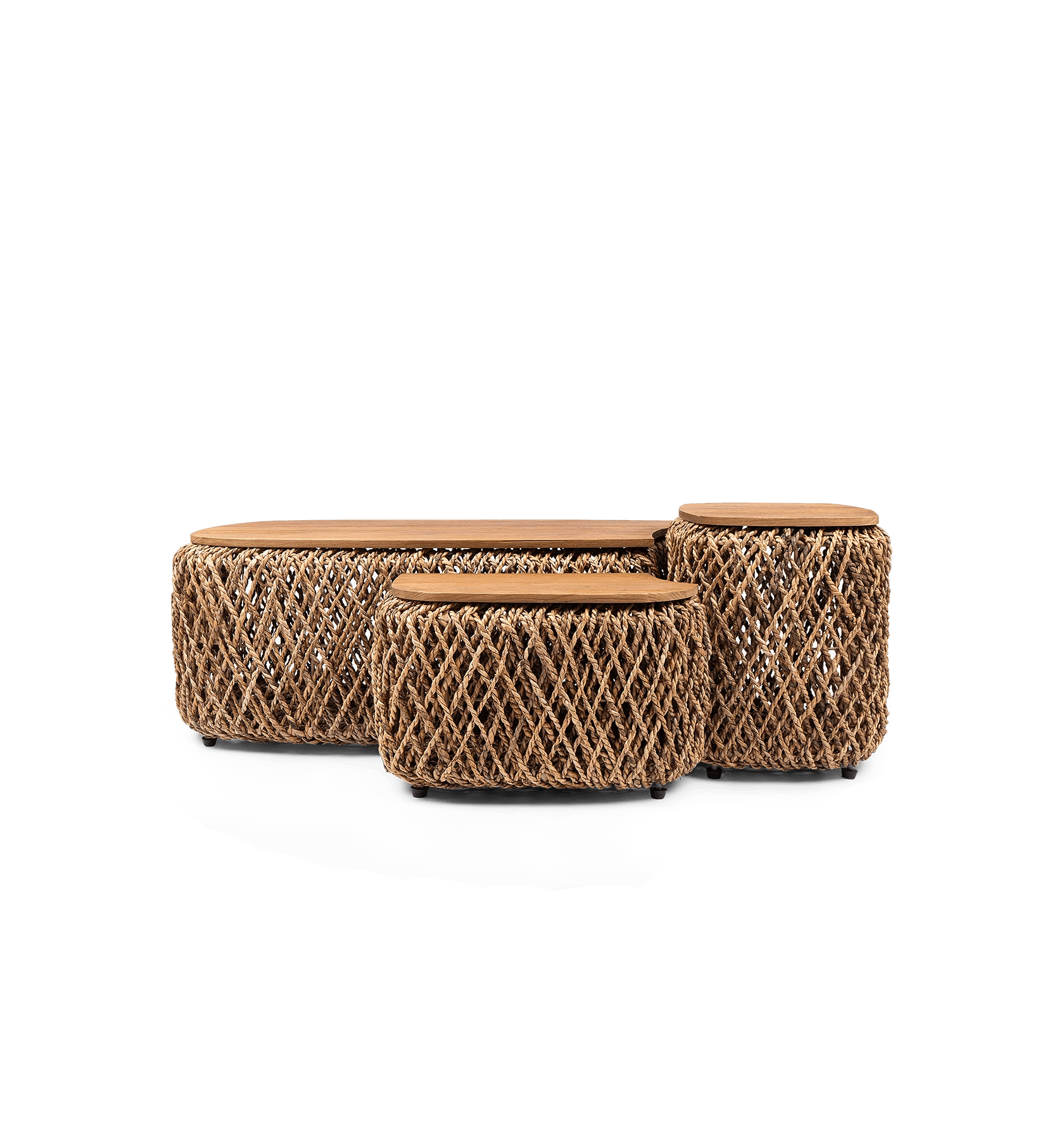 Couchtisch - Set Knut Square, 3er Set von d - Bodhi