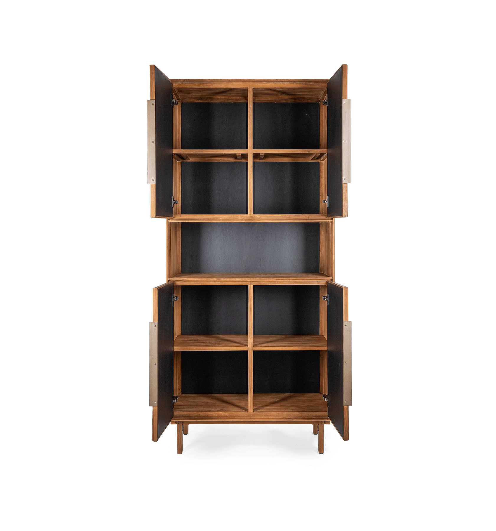 Schrank Grace, 4 Türen und 1 offenes Fach