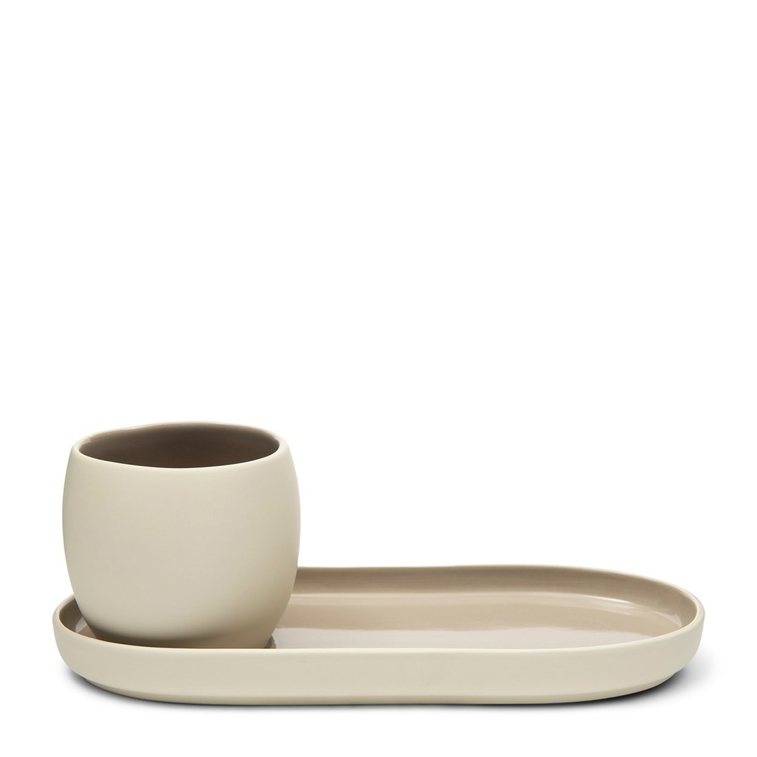 Clement Cup & Oval Saucer von Rivièra Maison