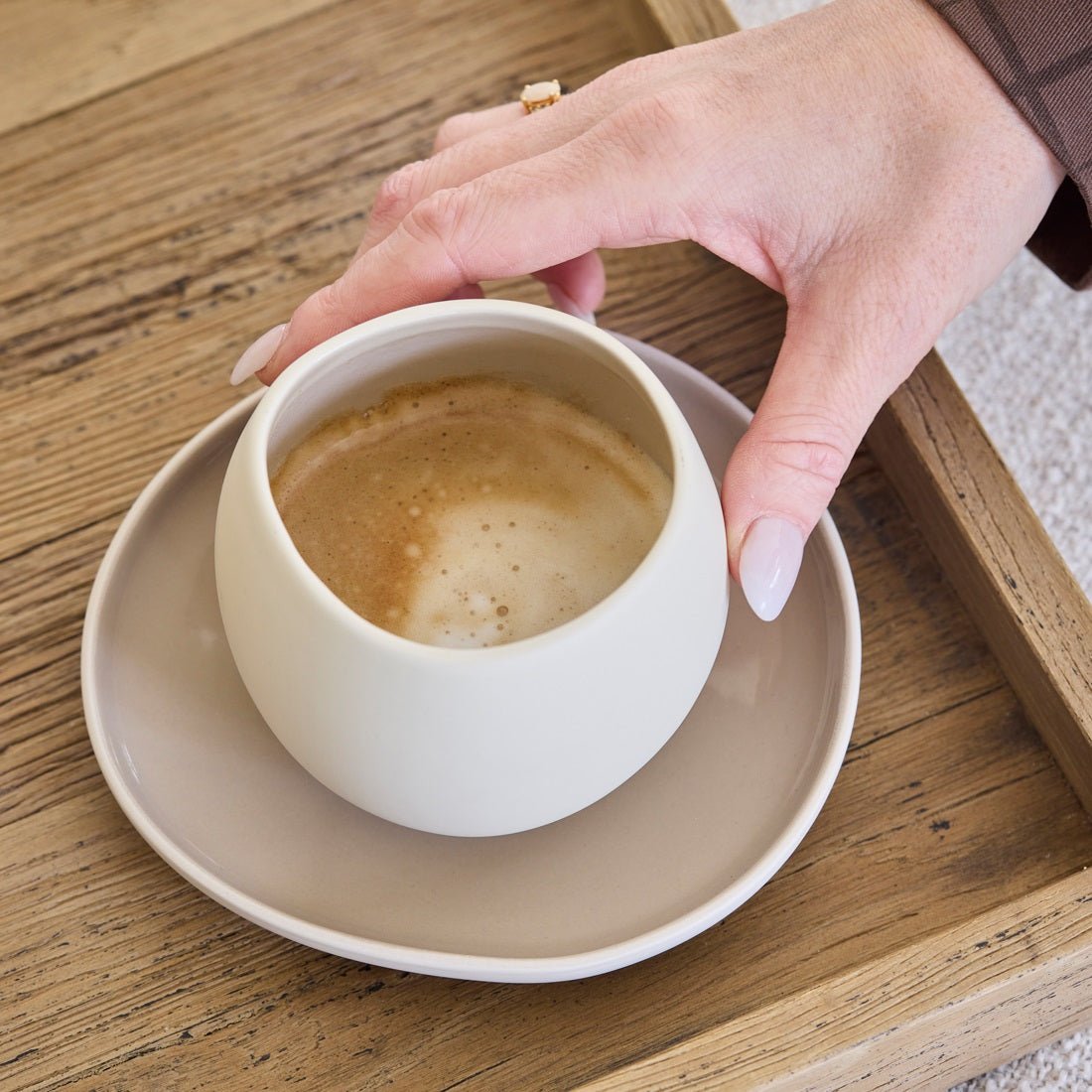 Clement Tasse und Untertasse, Natur von Rivièra Maison