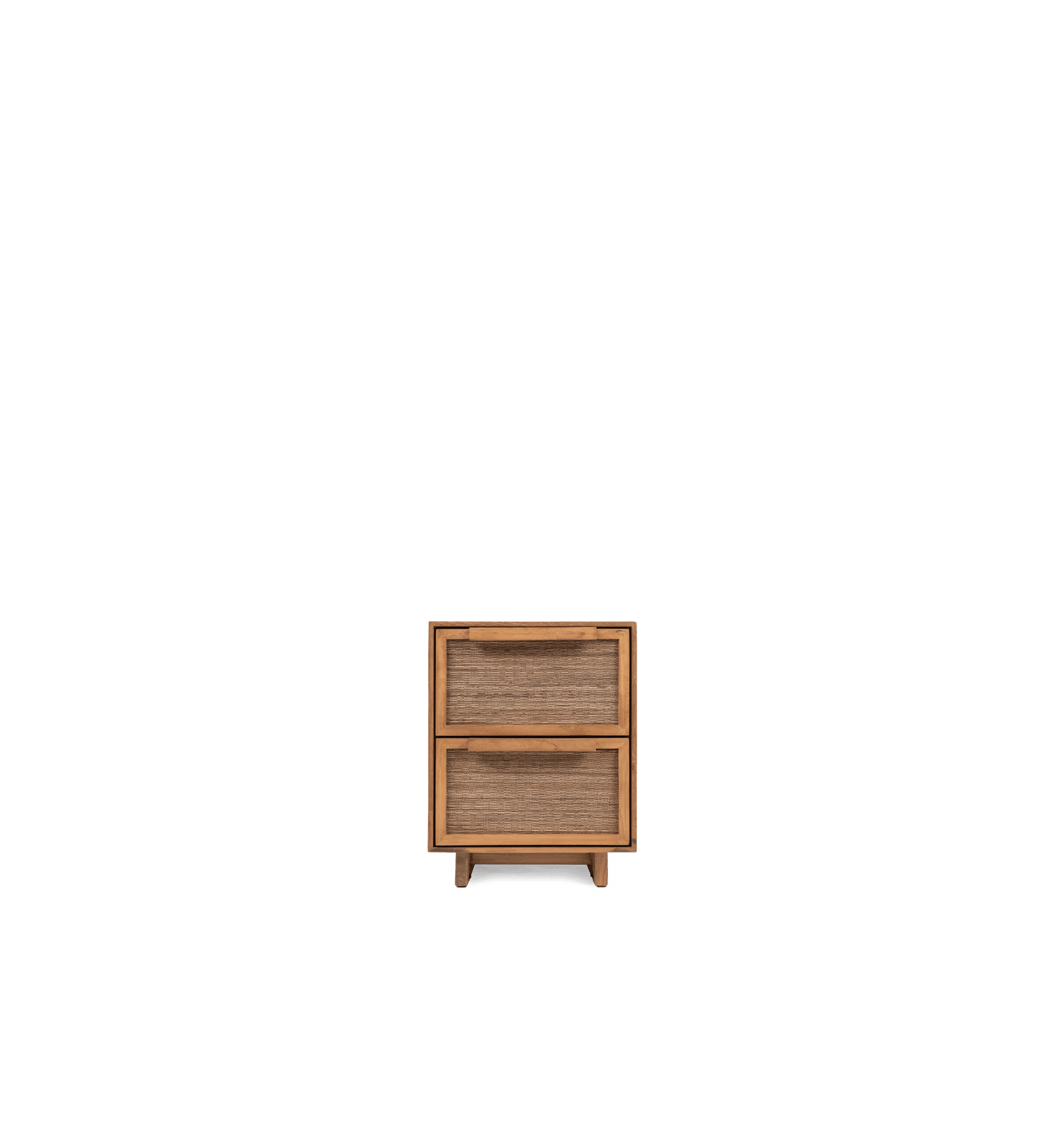 Nachttisch Hopper, 2 Schubladen von d-Bodhi