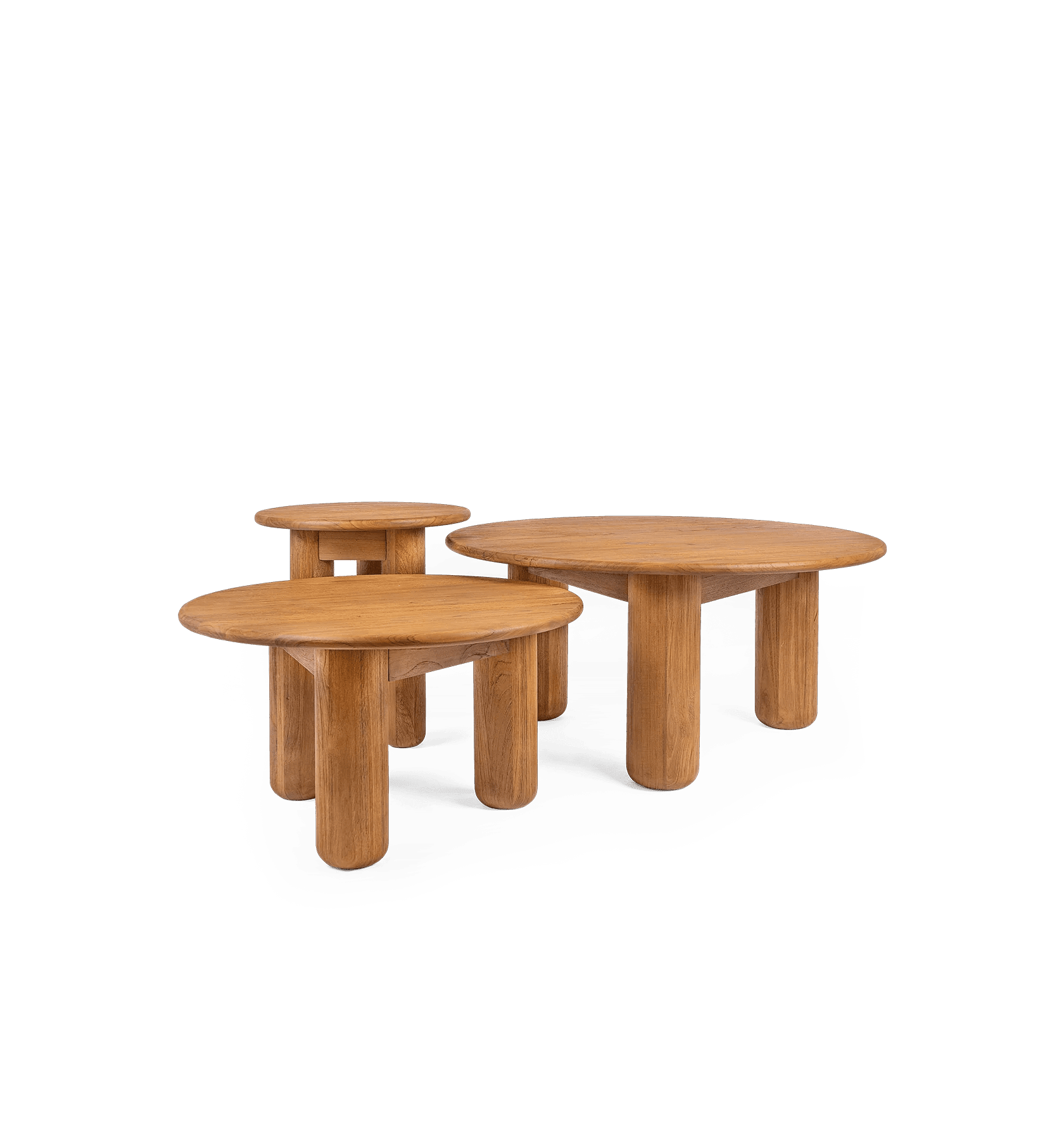Couchtisch - Set Dino, Set von 3 von d - Bodhi