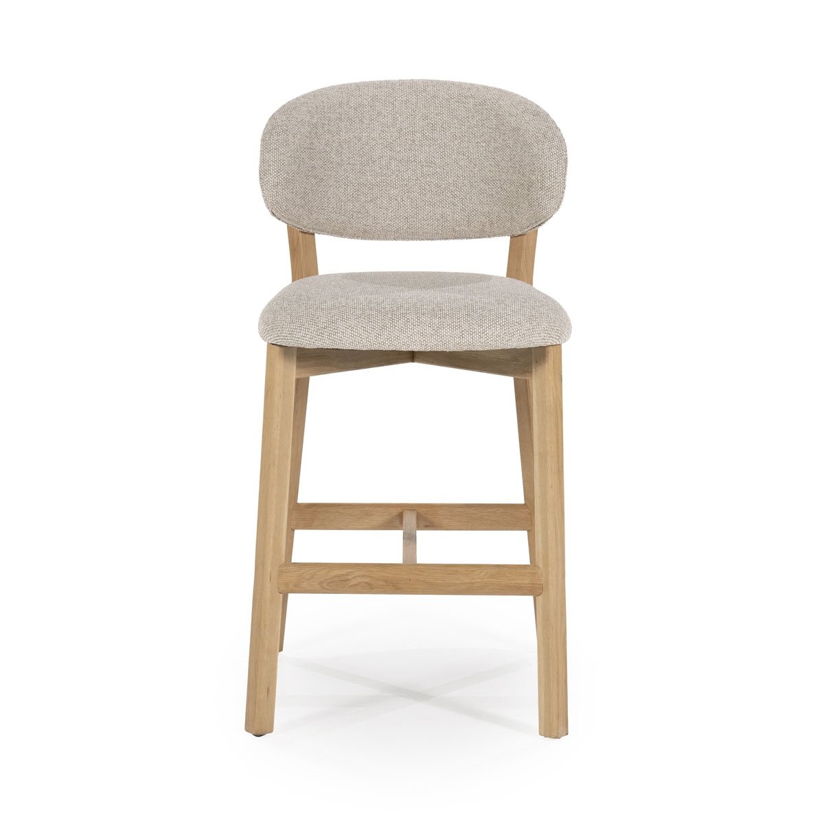 Barstuhl Mikky Taupe SH 68,5 cm von Eleonora