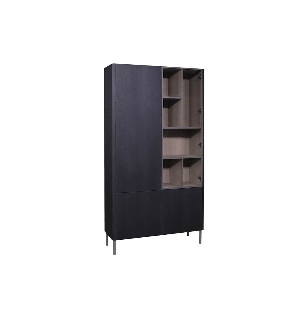 Vitrinenschrank Milano 125x230 cm von Vermeer Meubelen