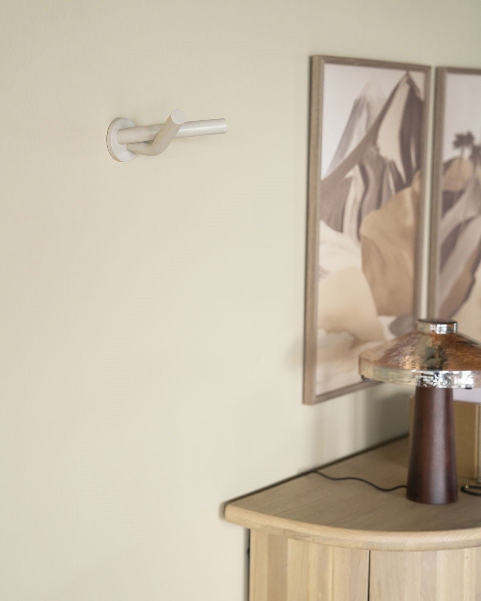 Wandhaken Matto, Beige von By - Boo
