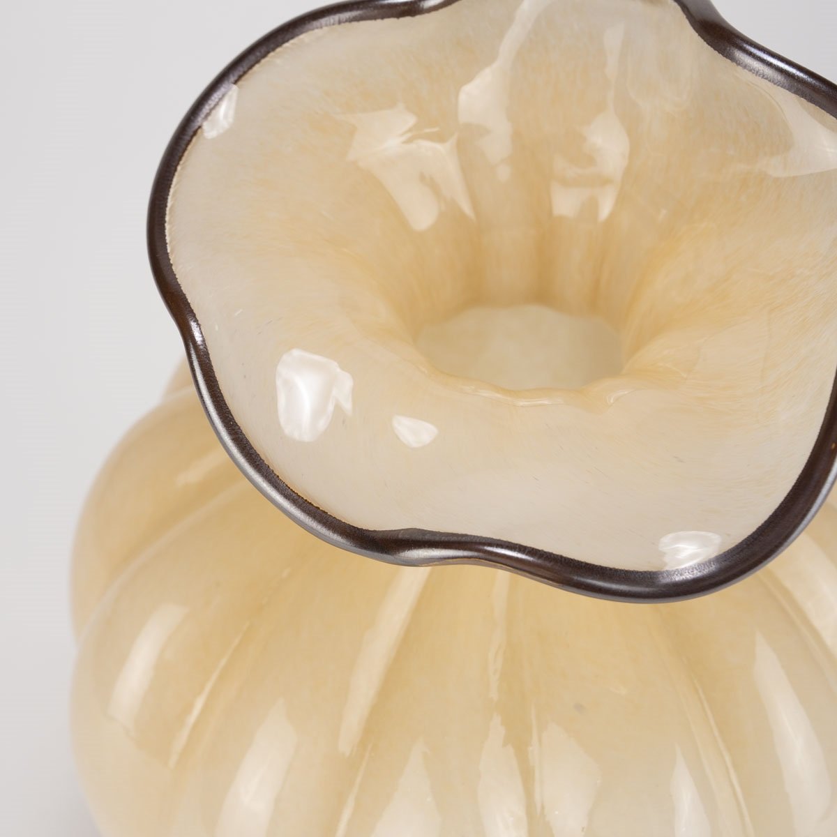Vase Bolgheri, Beige von Isaa