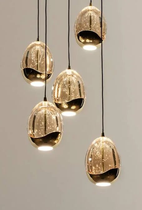 Pendelleuchte Golden 5er von MDLR Lights
