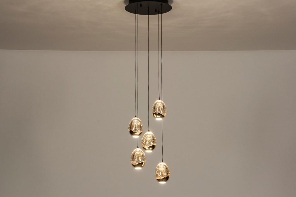 Pendelleuchte Golden 5er von MDLR Lights