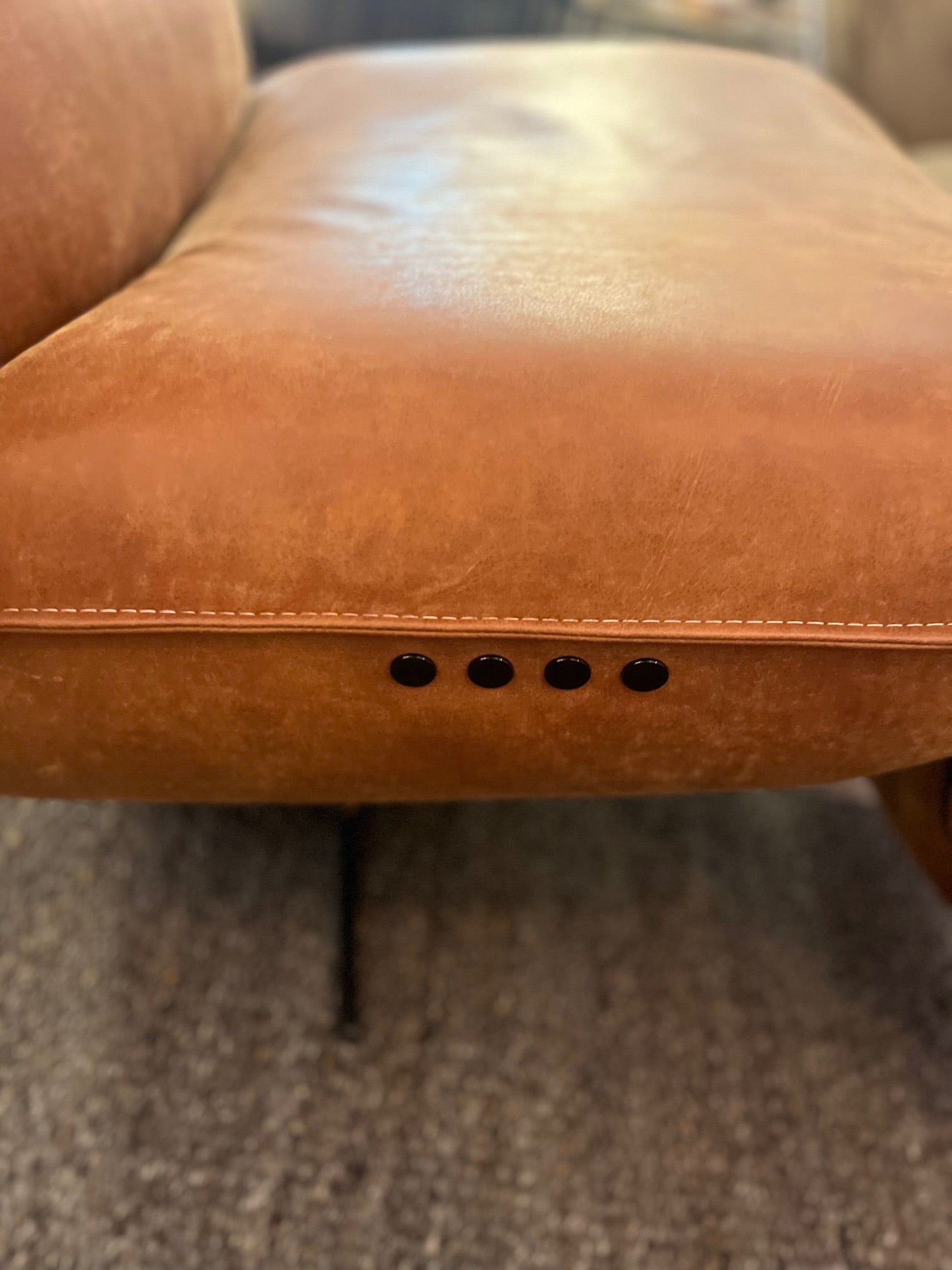 Relaxsessel Chilli Concrete Leder