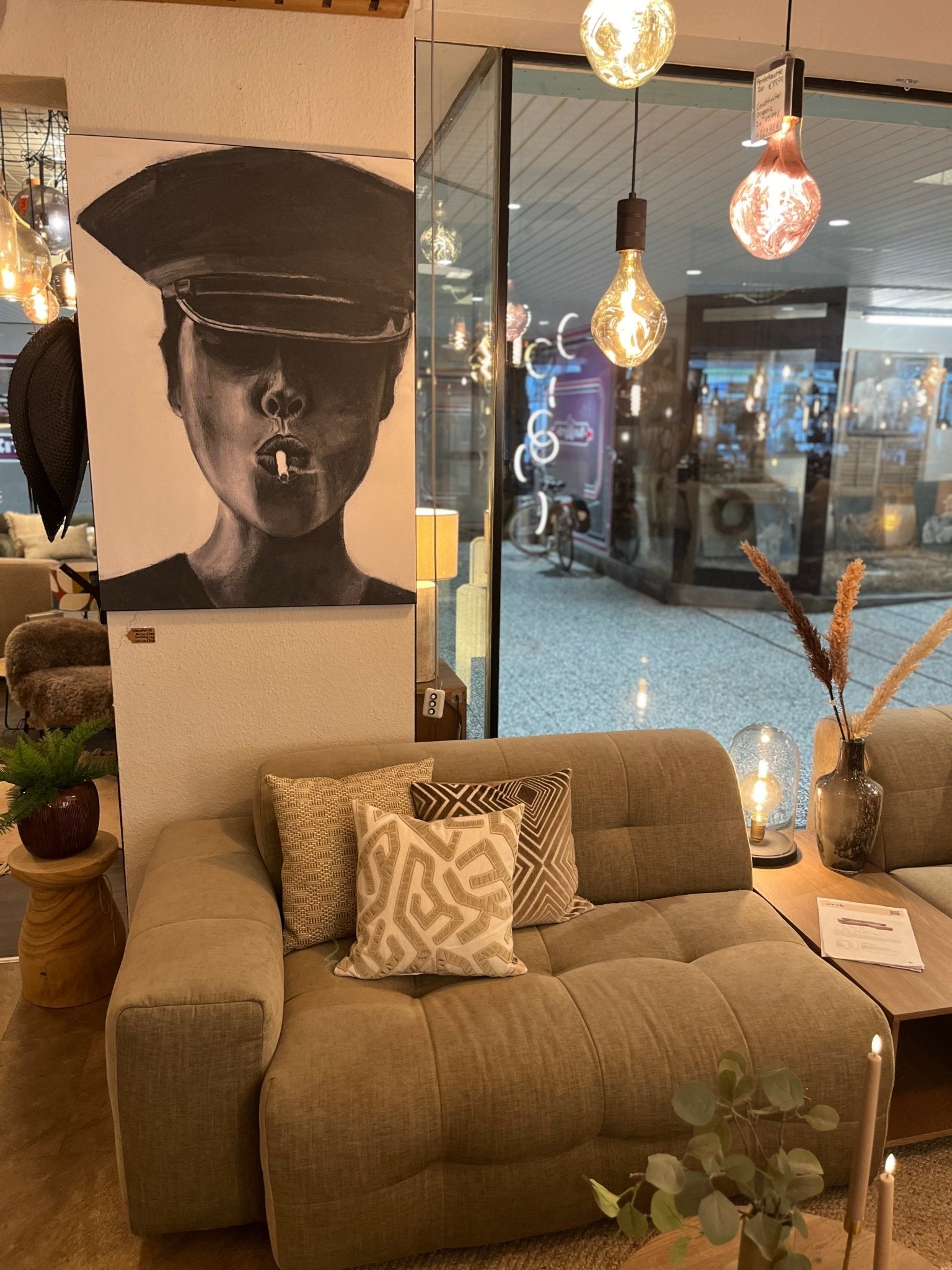 Wandbild Smokes von Urban Cotton