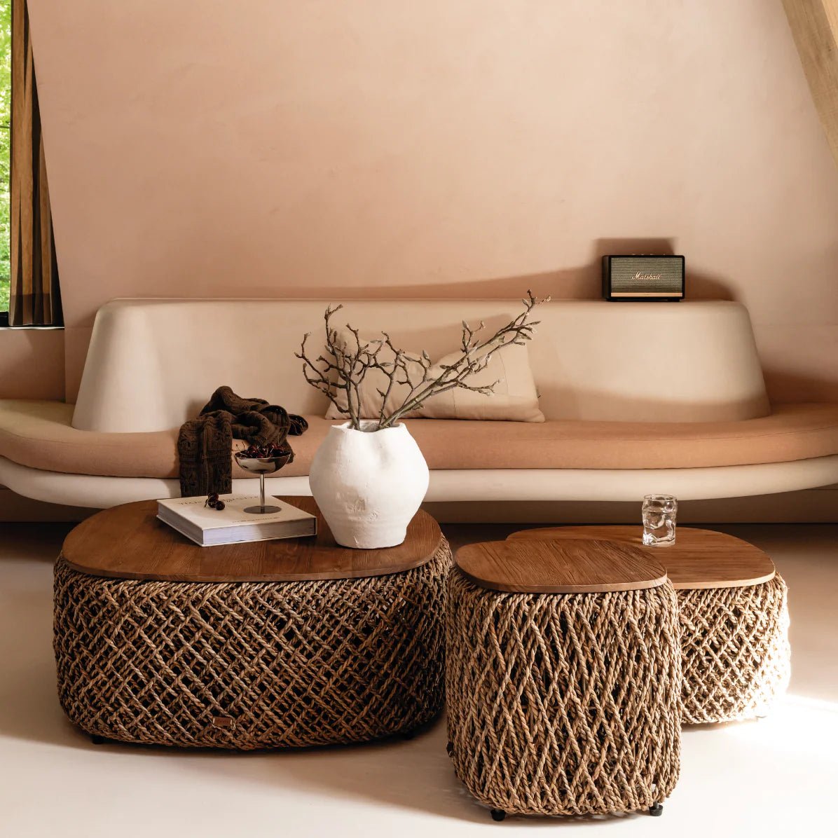Couchtisch - Set Knut Square, 3er Set von d - Bodhi