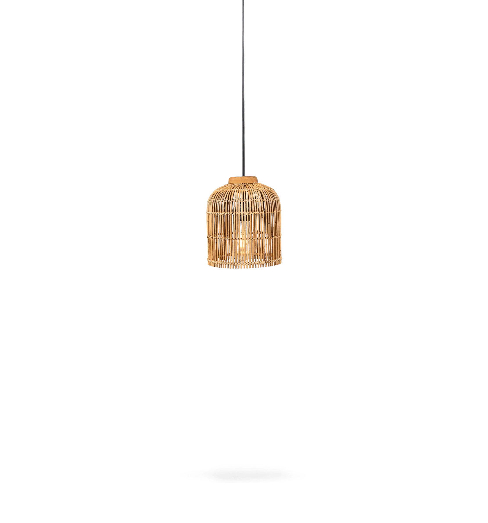 Pendelleuchte Aura, Rattan