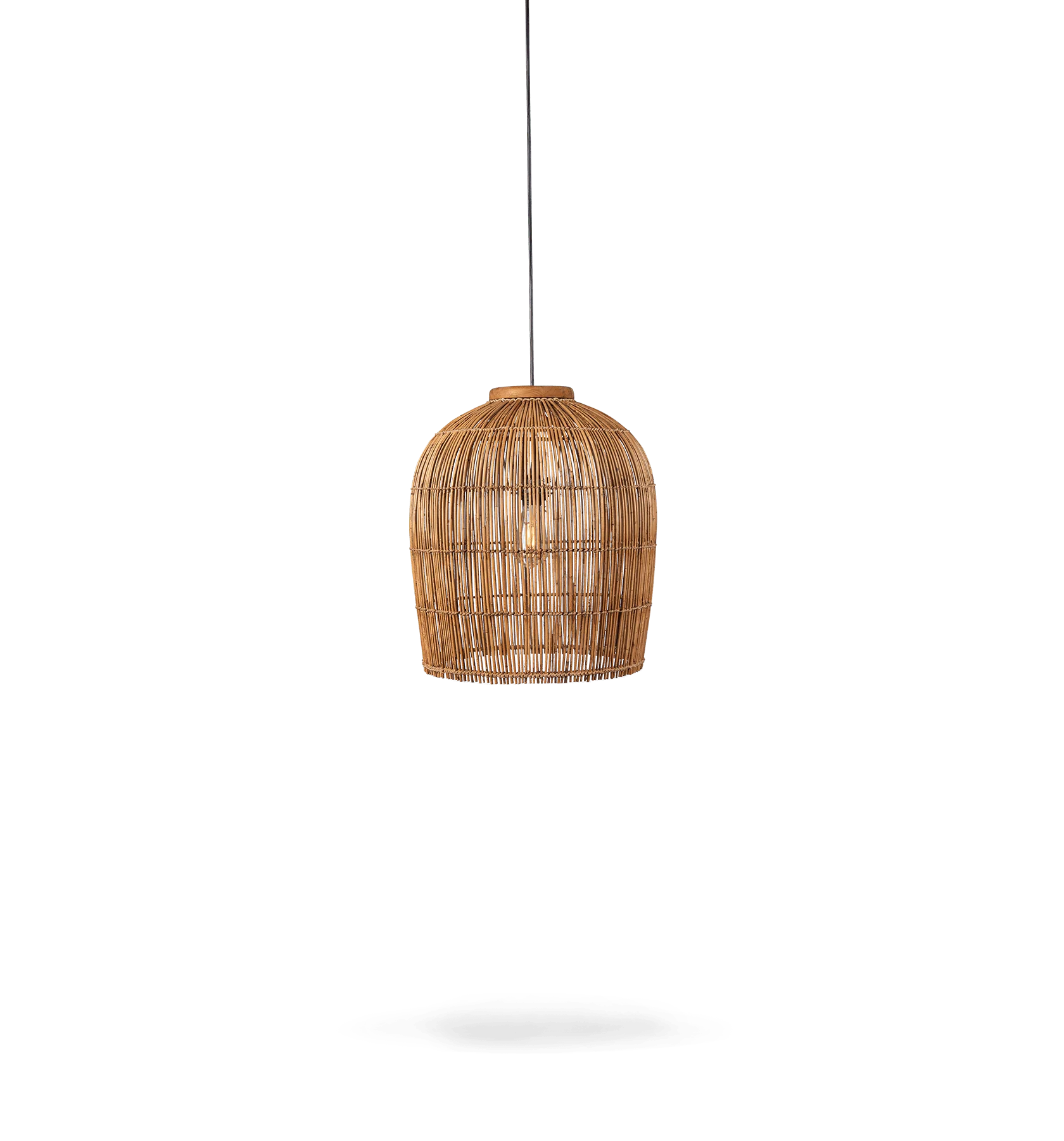 Pendelleuchte Aura, Rattan