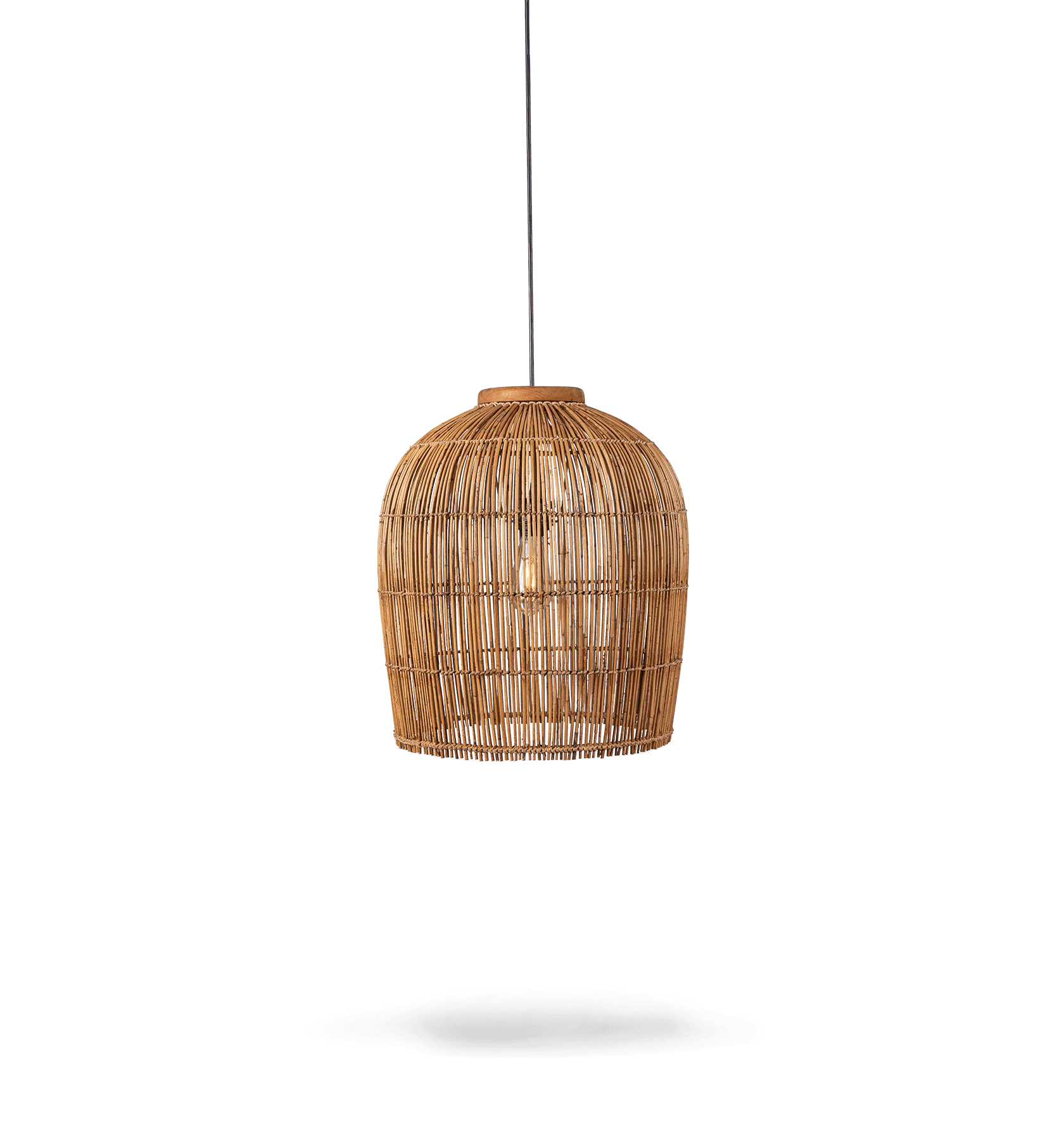Pendelleuchte Aura, Rattan
