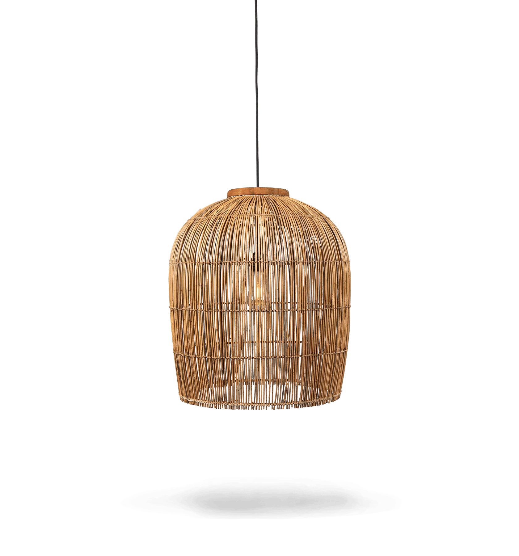 Pendelleuchte Aura, Rattan