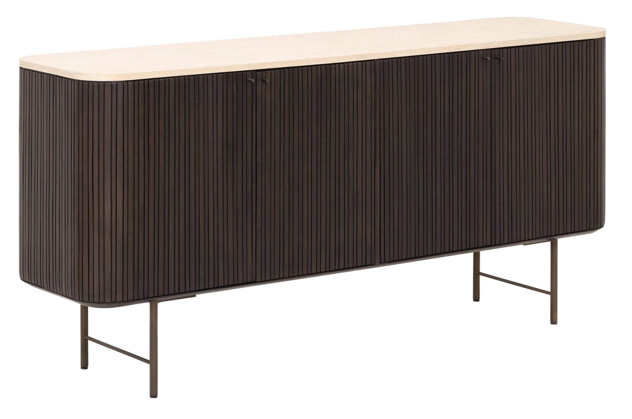 TV Board Maroon Medium von DTP Home