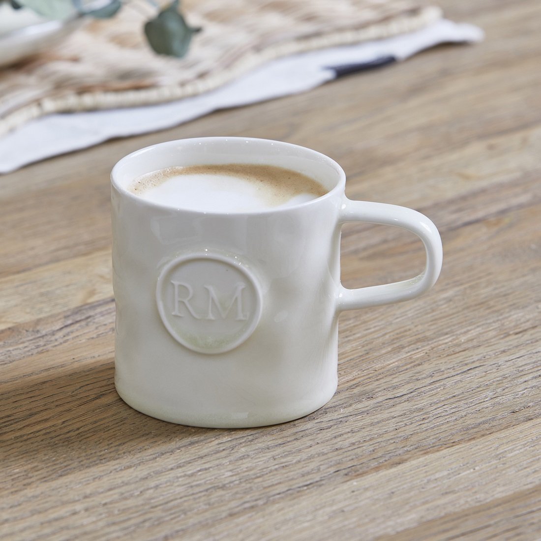 Becher Portofino, Weiß von Rivièra Maison