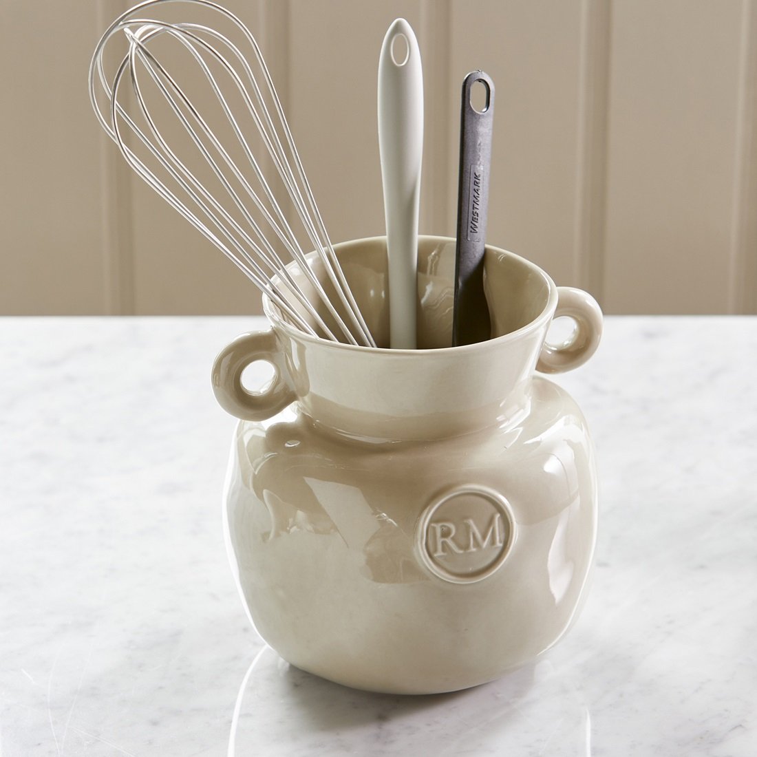 Küchenutensilienhalter Portofino, Flax von Rivièra Maison