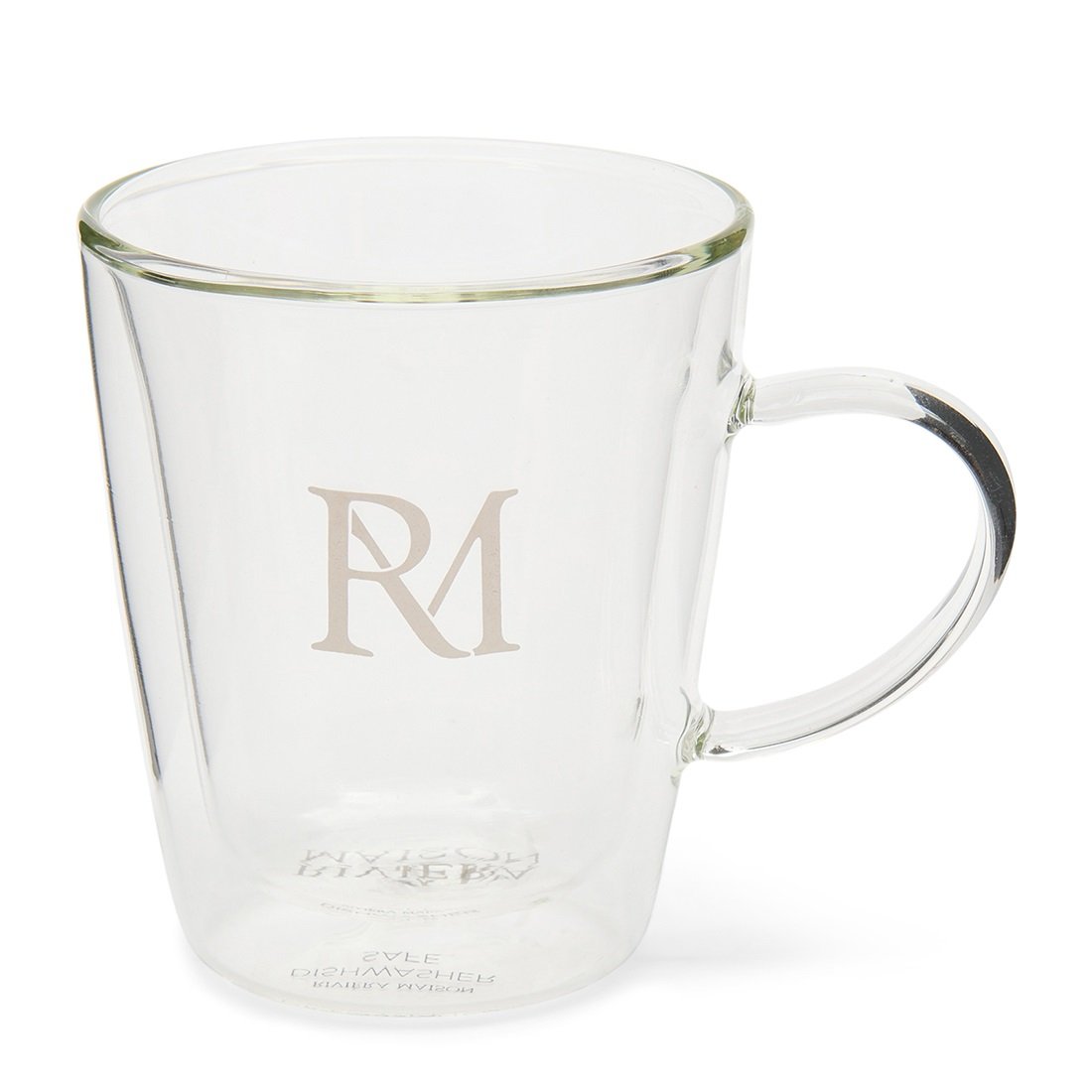 Doppelwandiges Glas RM Monogram, 210ML von Rivièra Maison