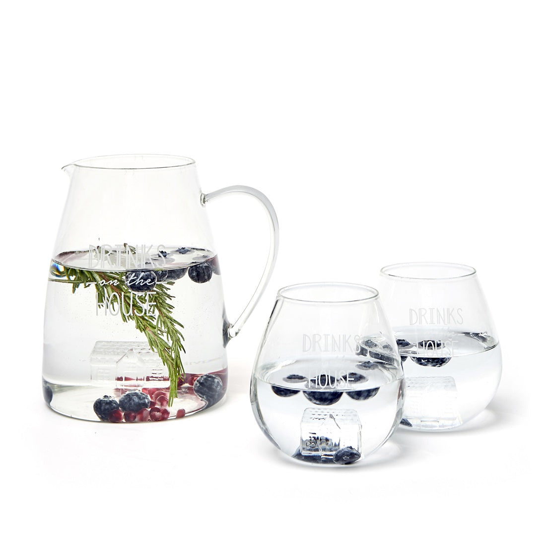 Wasserglas Drinks On The House