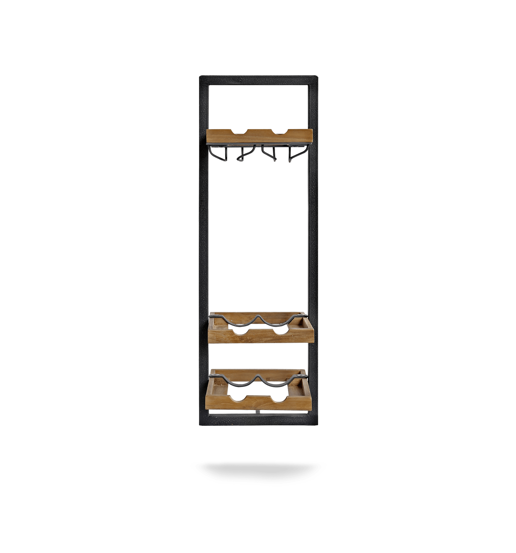 Shelfmate Weinregal D, Teakholz von d - Bodhi