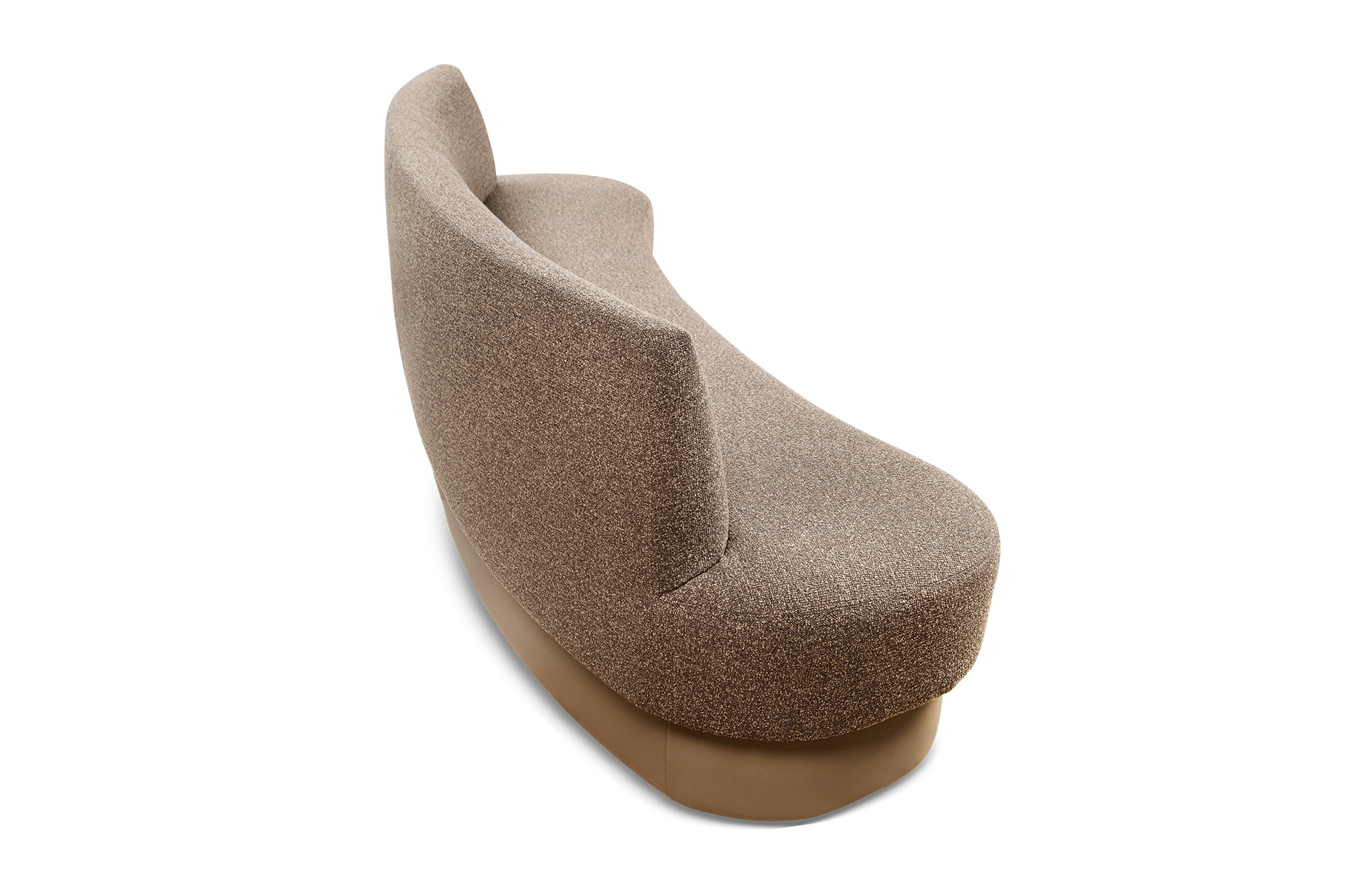 Gavi Ovale Esszimmerbank auf Sockel