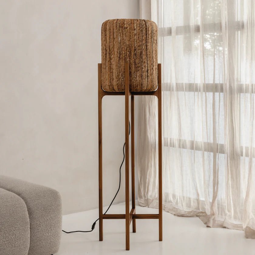 Stehleuchte Aurora, Abaca von d - Bodhi