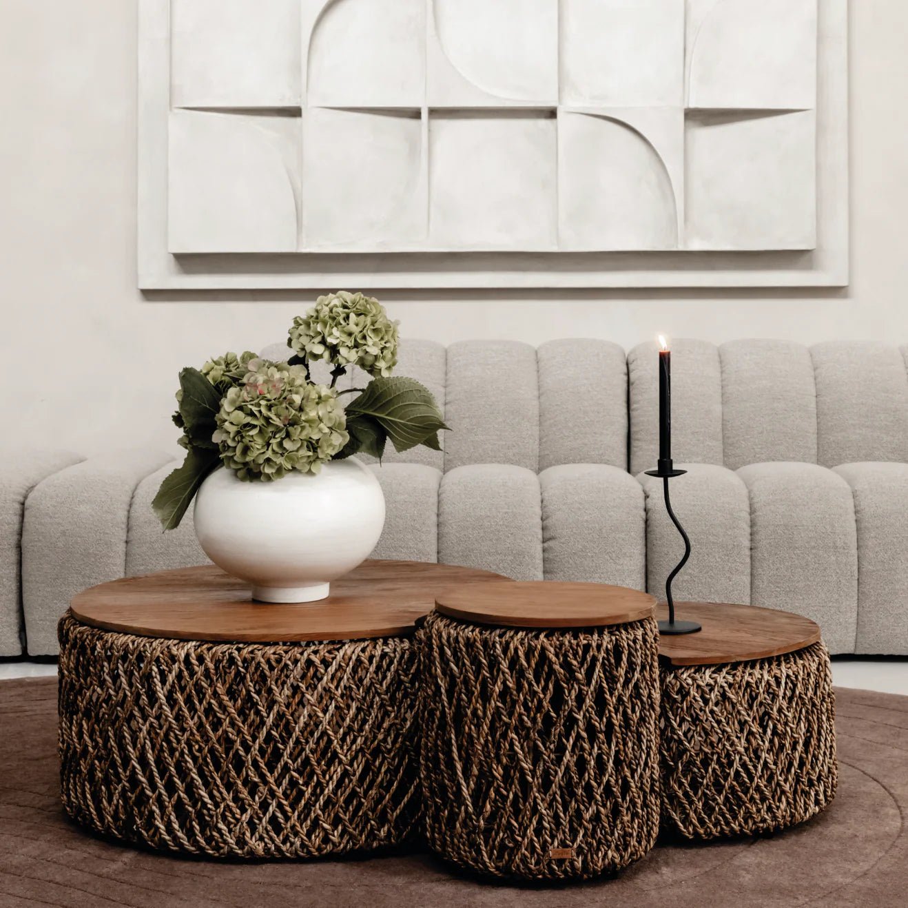 Couchtisch - Set Knut Padi A, 3er Set von d - Bodhi