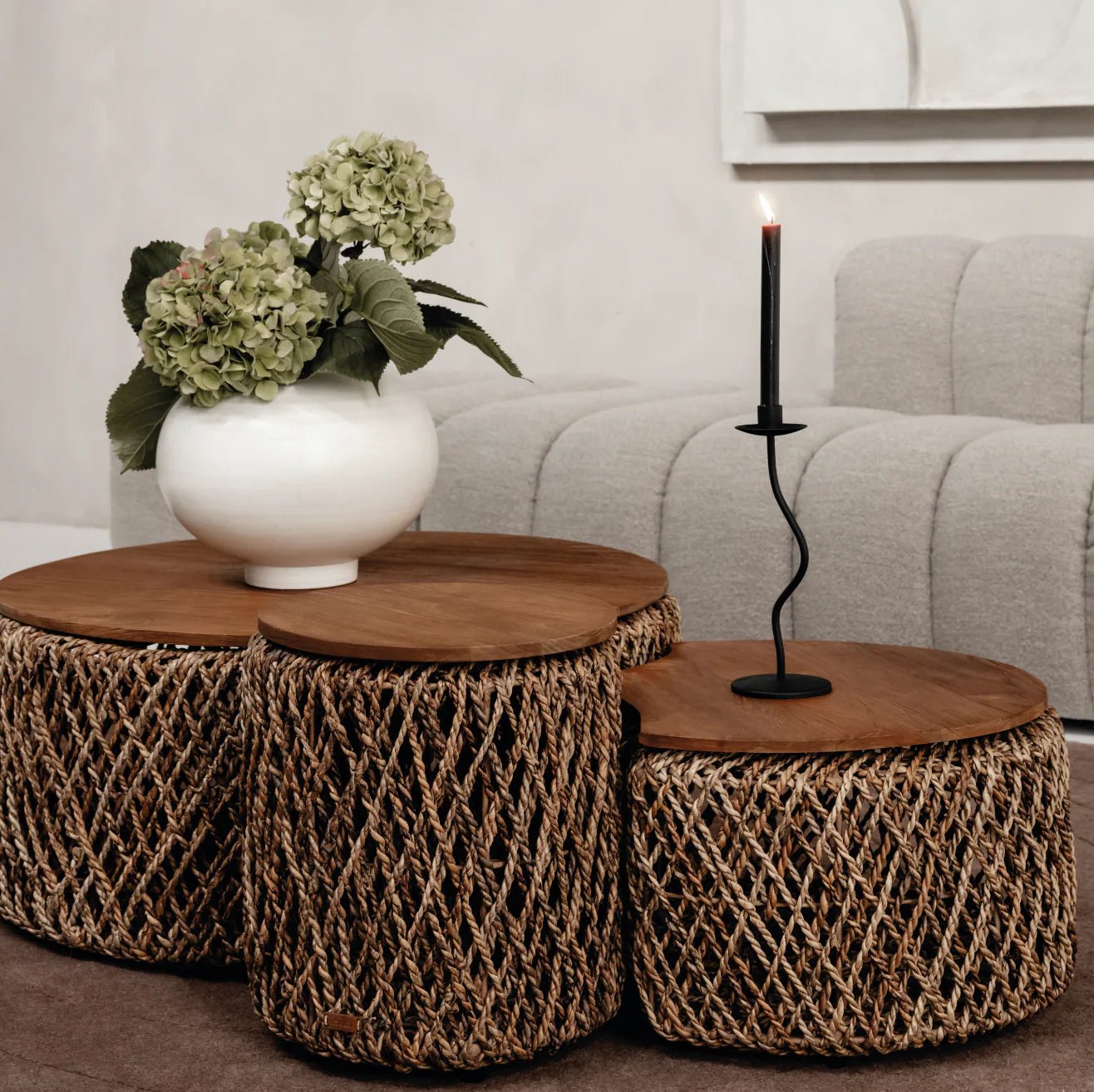 Couchtisch - Set Knut Padi A, 3er Set von d - Bodhi