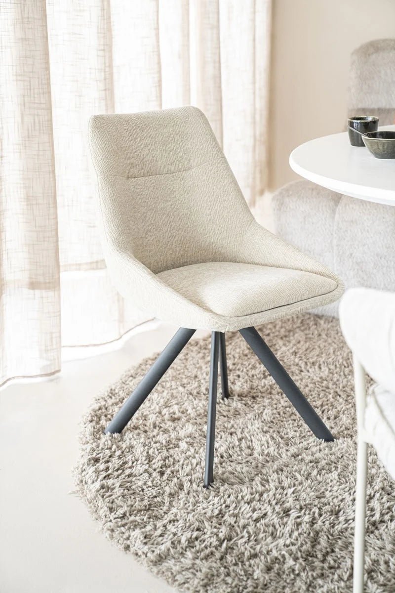 Stuhl Bliss Beige von By - Boo
