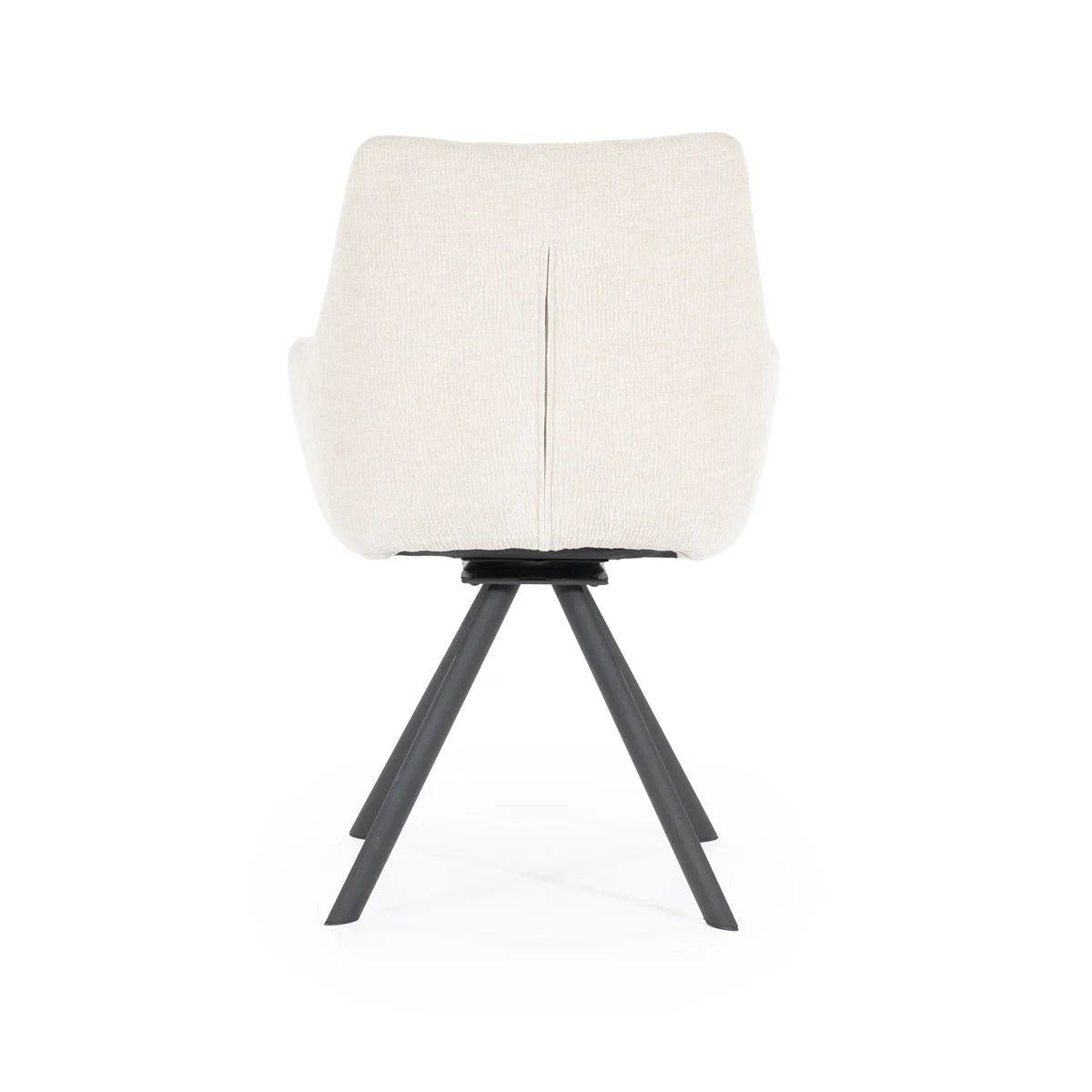 Stuhl Bliss mit Armlehne Beige von By - Boo