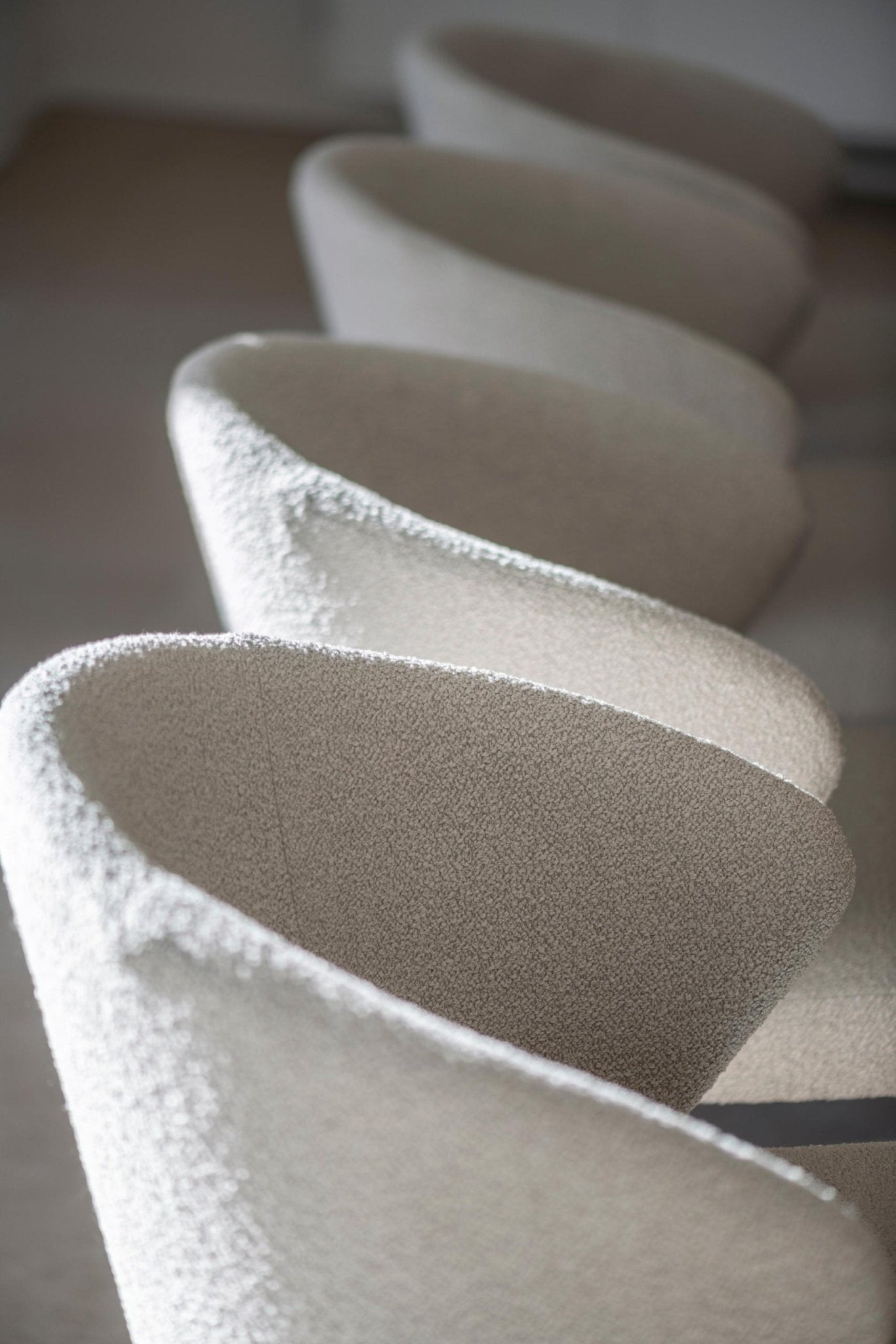 Stuhl Popsy - Bobby Shell White von Passe Partout