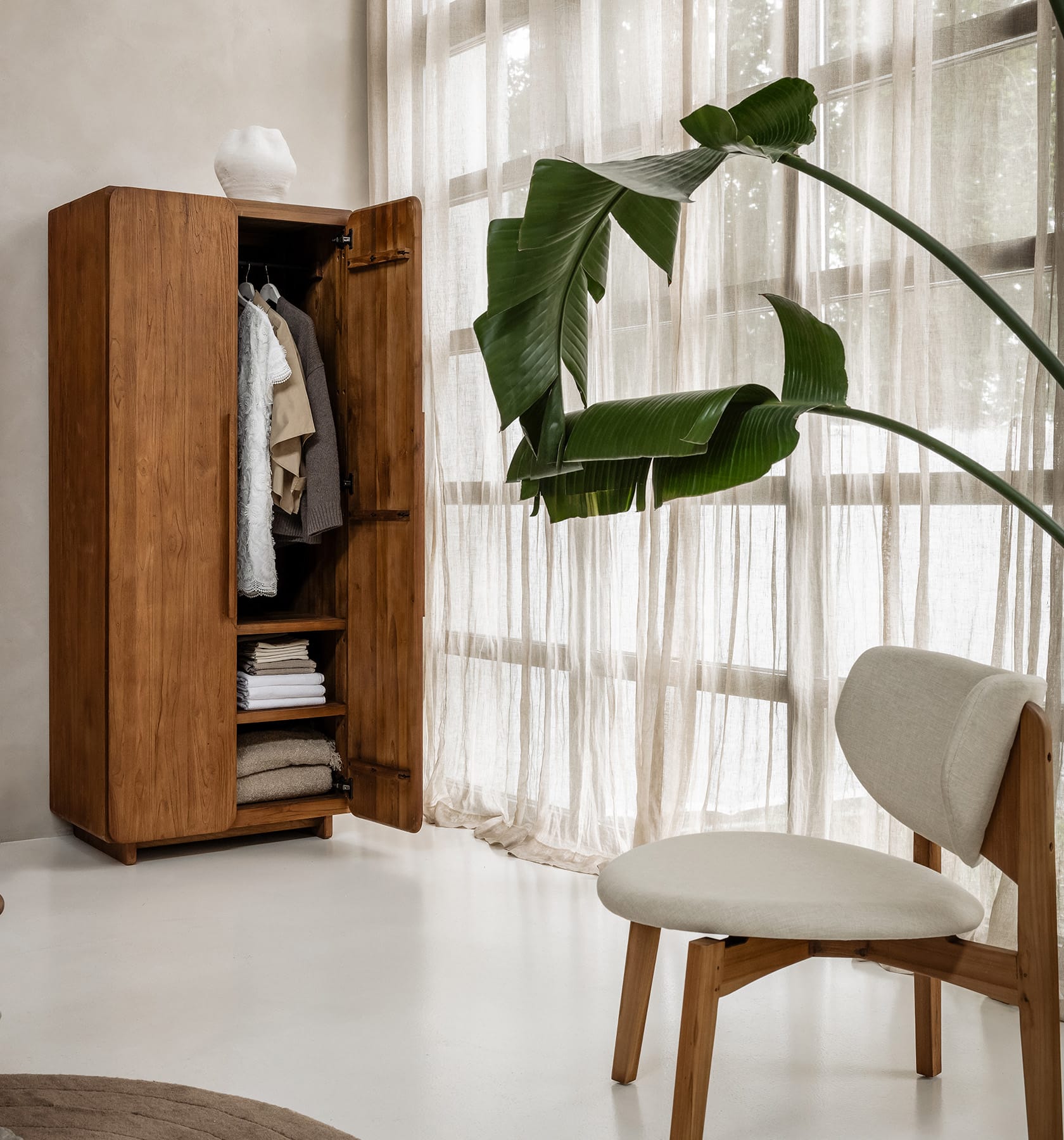 Kleiderschrank Tess 2 - türig von d - Bodhi