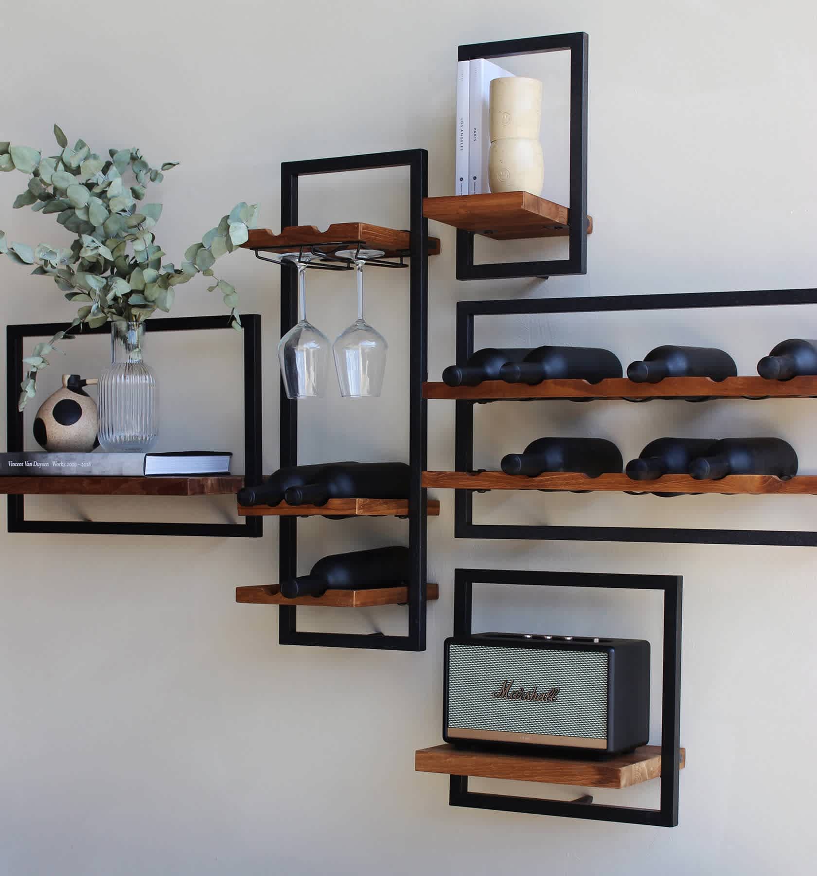 Shelfmate Weinregal A, Teakholz von d - Bodhi