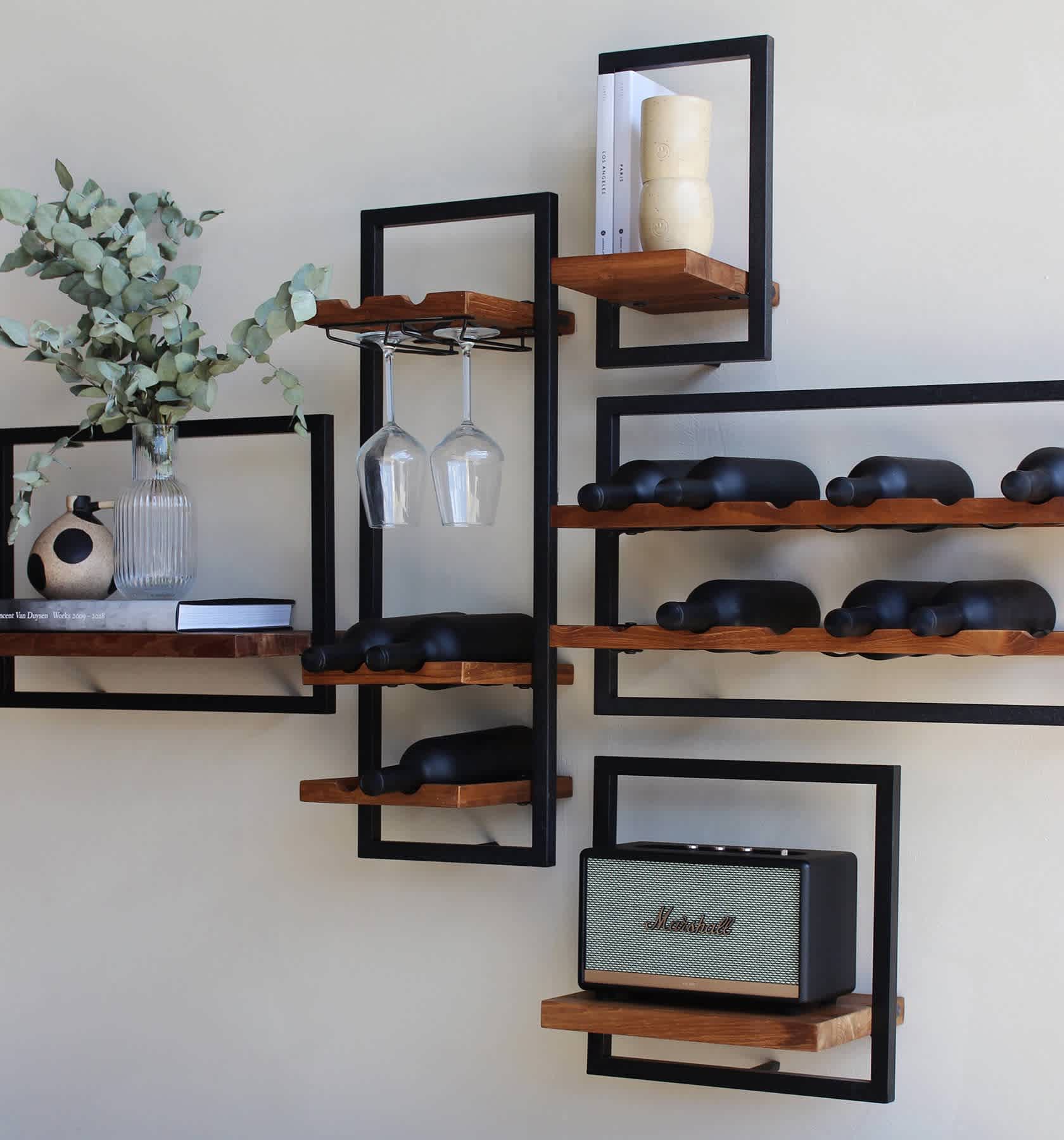 Shelfmate Weinregal E, Teakholz von d - Bodhi