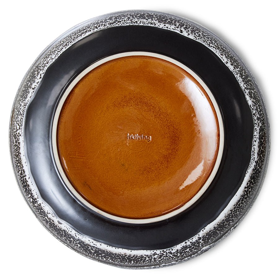 70s ceramics: Salatschüssel, Bowl, Rock on von HKliving