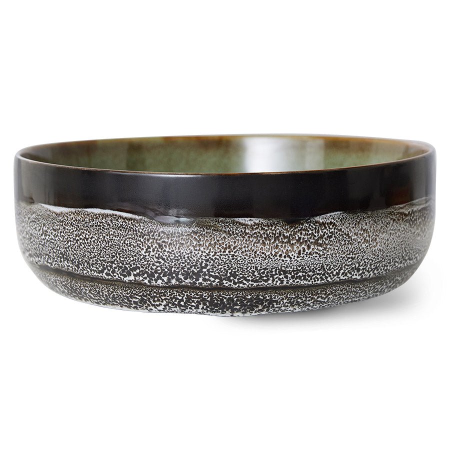70s ceramics: Salatschüssel, Bowl, Rock on von HKliving