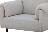 Bloomingville Chesham Loungesessel, Weiá, Polyester - Bloomingville