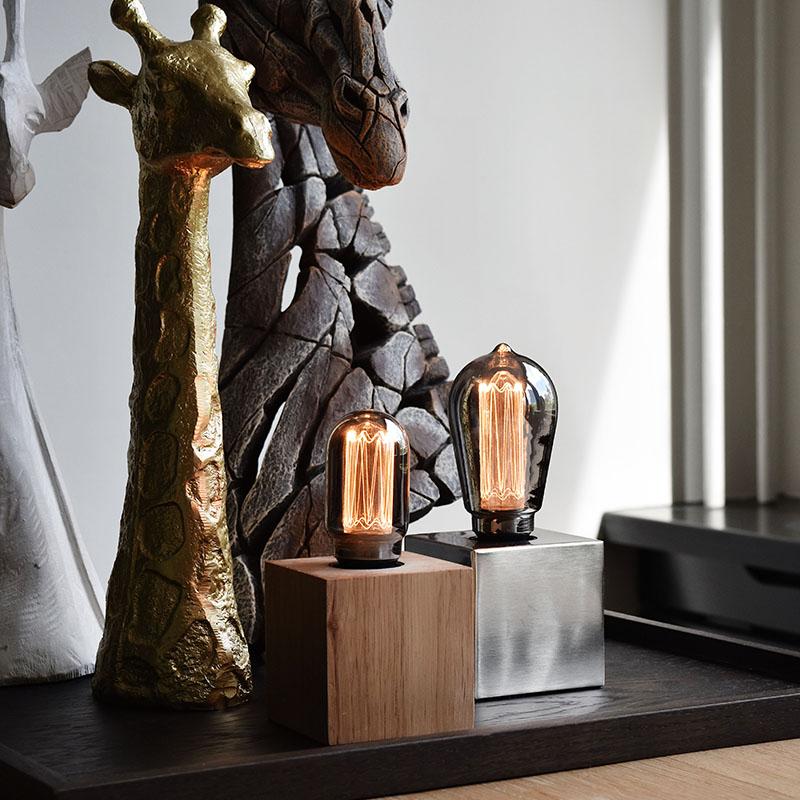 Calex LED Glasfiber Globe E27 Titanium von Calex