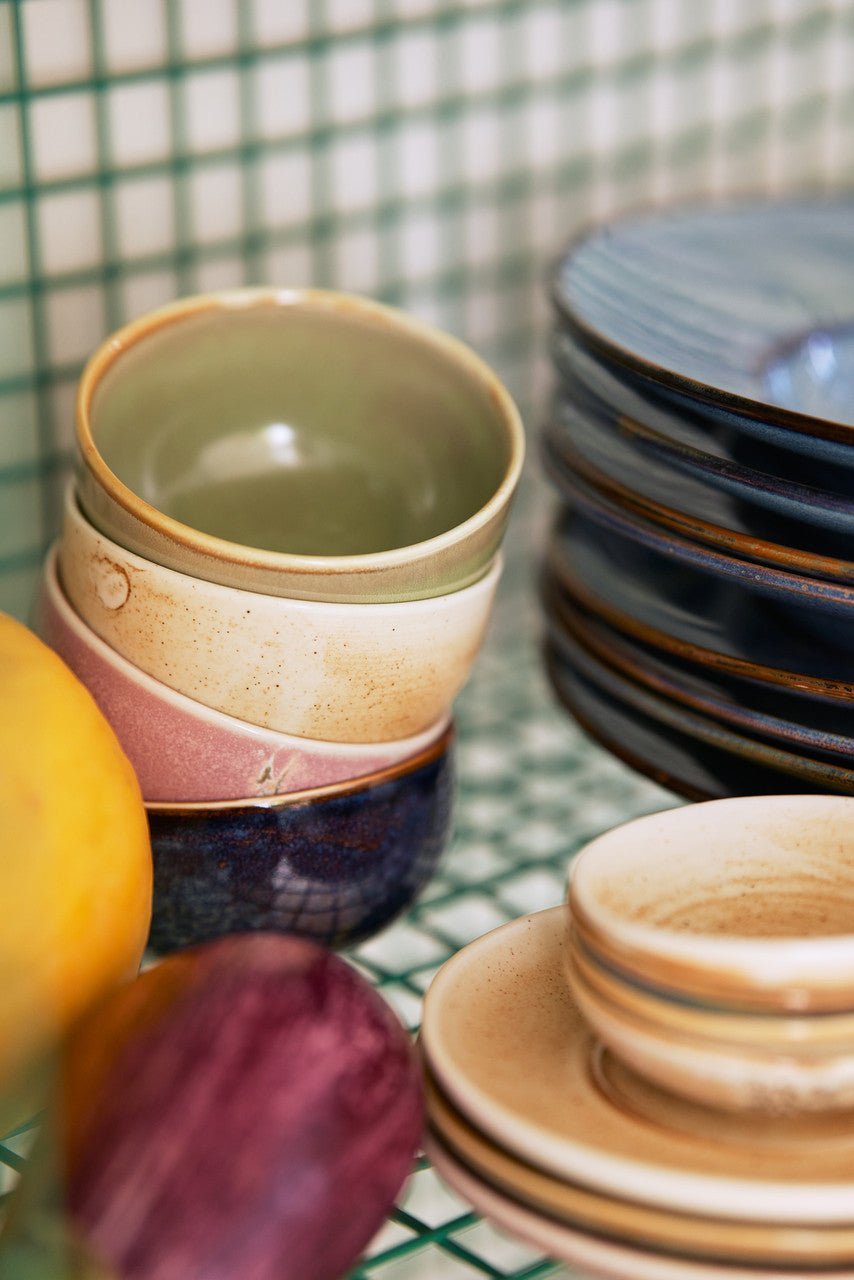 Chef Ceramics: Schüssel Rustic, Creme/Braun, 260ml von HKliving