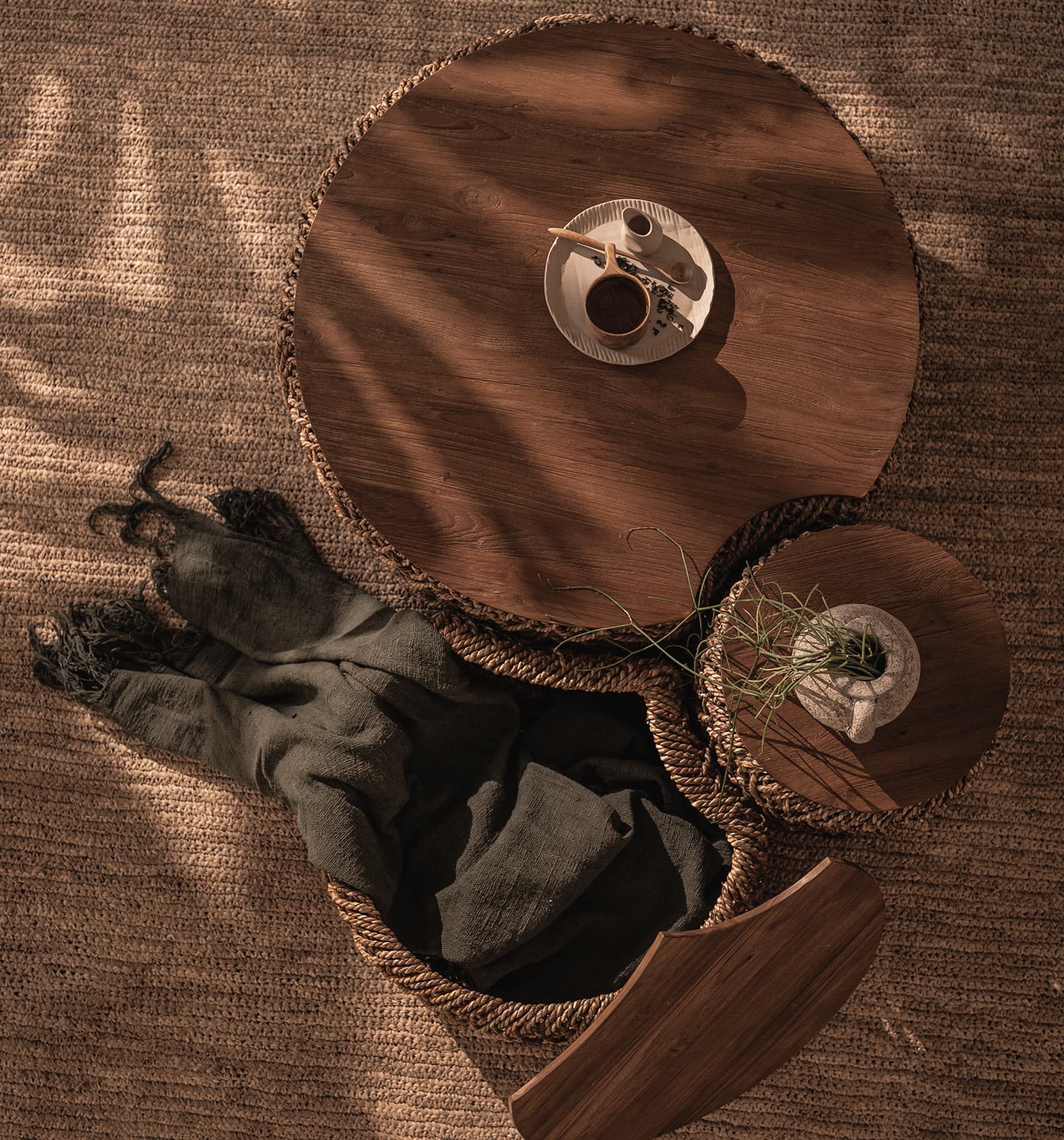 Couchtisch - Set Knut Padi M von d - Bodhi