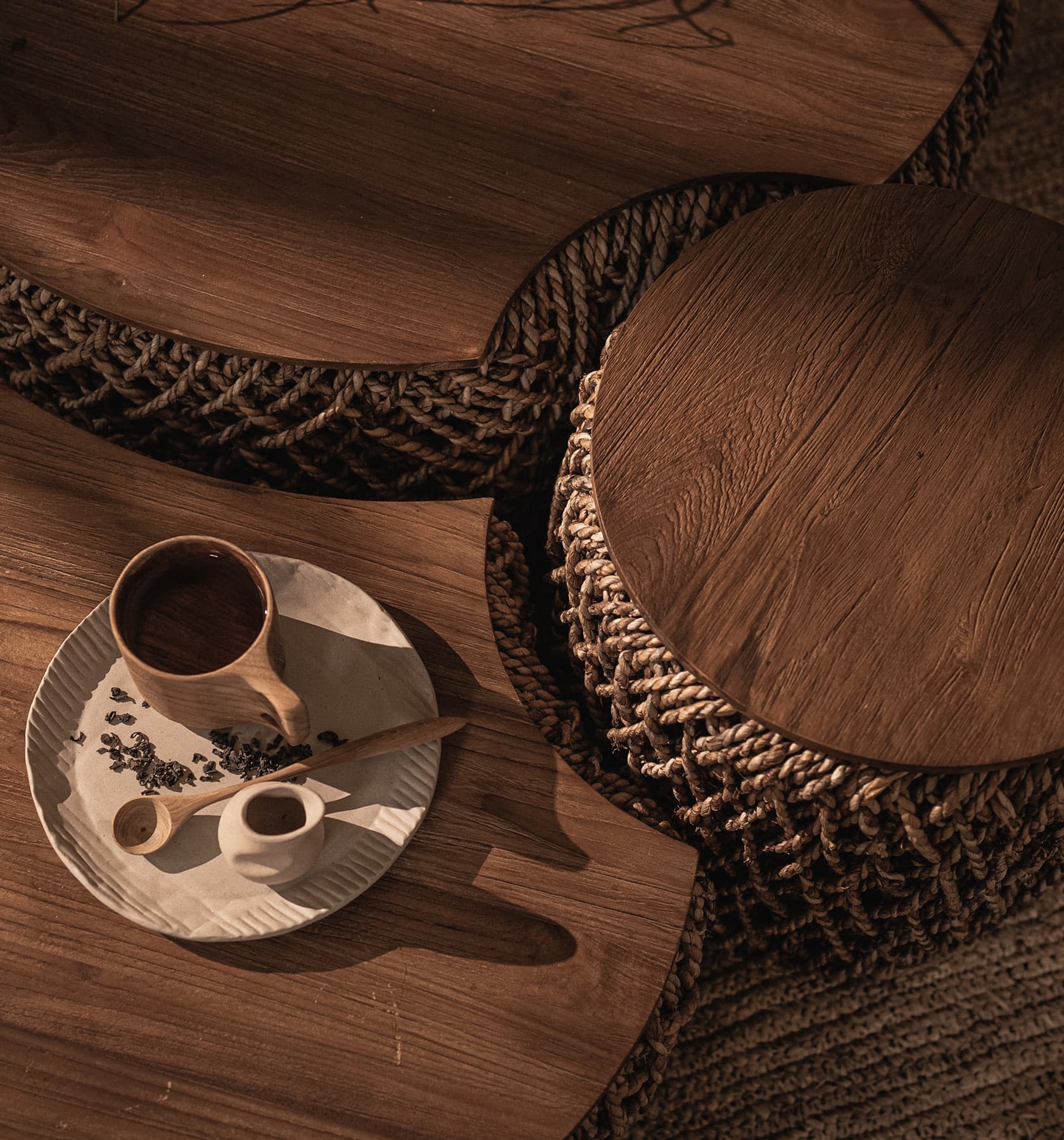 Couchtisch - Set Knut Padi M von d - Bodhi
