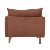 Creative Collection Thess Loungesessel, Braun, FSC® Mix, Regain Poly - Bloomingville