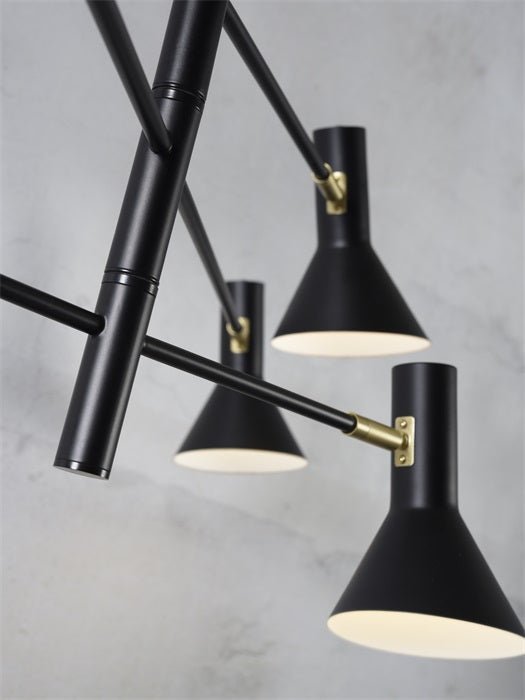Deckenleuchte Izmir 3 - arm Black von Good&Mojo