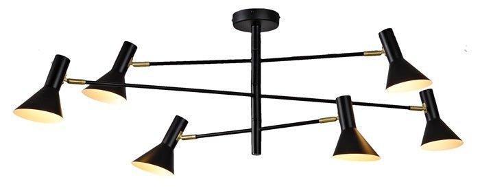 Deckenleuchte Izmir 3 - arm Black von Good&Mojo