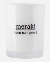 Duftkerze, White Tea &amp; Ginger - Meraki