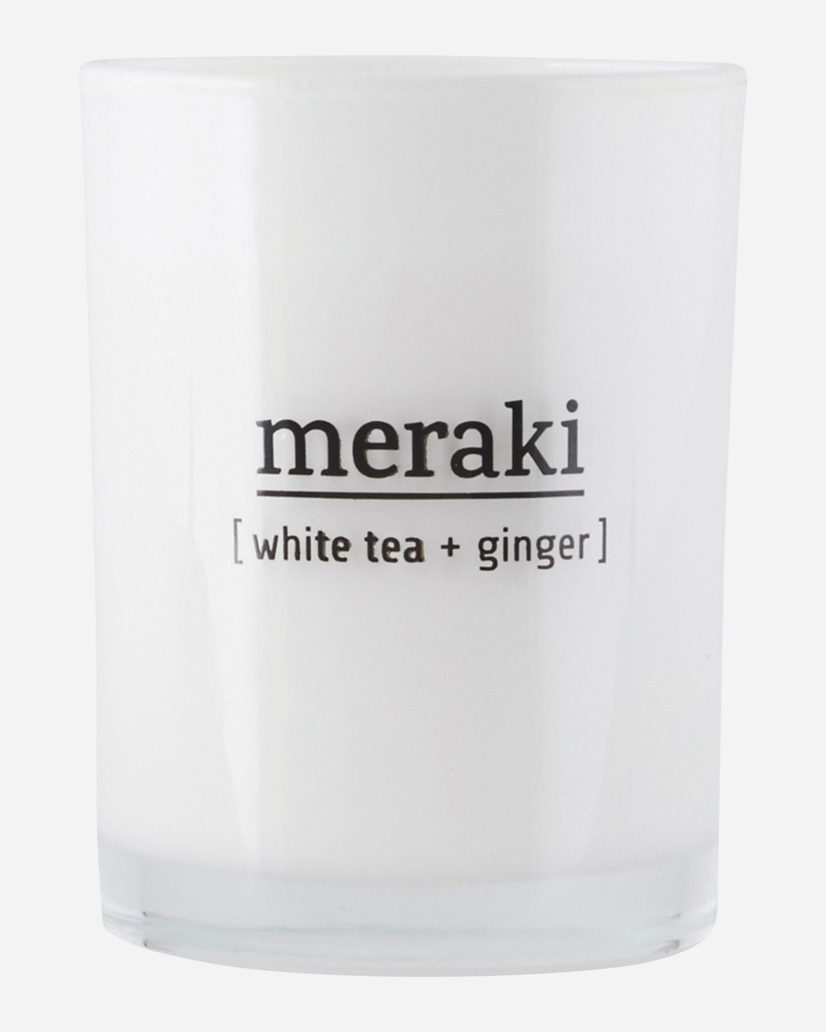 Duftkerze, White Tea & Ginger von Meraki