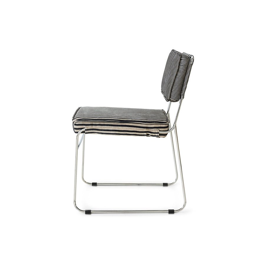 Endless dining chair: stripe, monochrome von HKliving