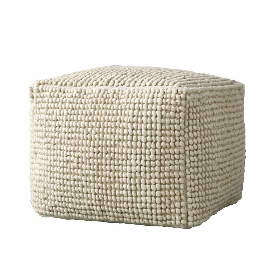 Hocker Suna, Wolle von Bloomingville