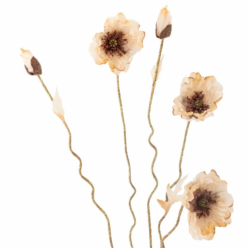 Mohnstiel, Natur, künstliche Blumen von Bloomingville